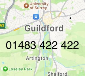 Guildford Golden Memorable Telephone Number – 01483 422 422