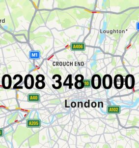 London Golden Memorable Telephone Number - 0208 348 0000