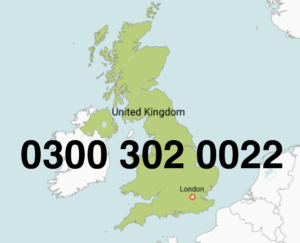 Non Geographical Golden Memorable Telephone Number - 0300 302 0022