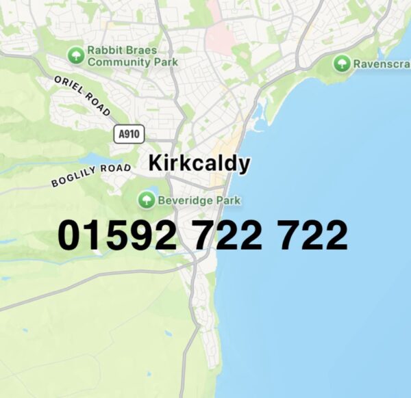 Kirkcaldy Golden Memorable Telephone Number – 01592 722 722