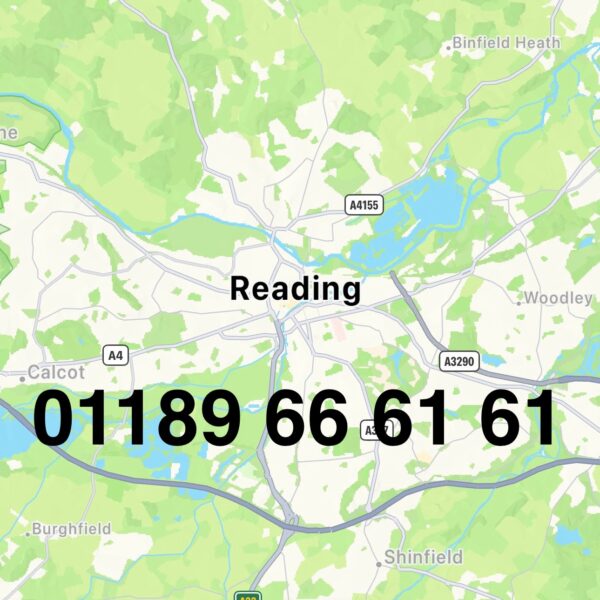 Reading Golden Memorable Telephone Number – 01189 66 61 61